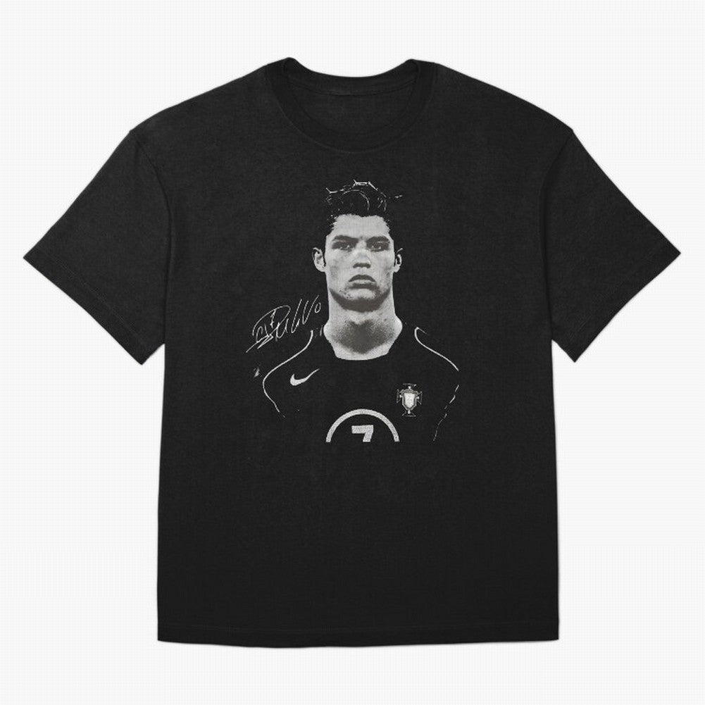Cristiano Ronaldo Vintage Bootleg Oversized T-Shirt Celebrate Soccer Greatness during FIFA World Cup 2026 USA Canada Mexico Connected to Cristiano Ronaldo, Haaland and CR7, Argentina and Brazil Energy, Worldwide Fan Energy, Dramatic Goals, Stadium