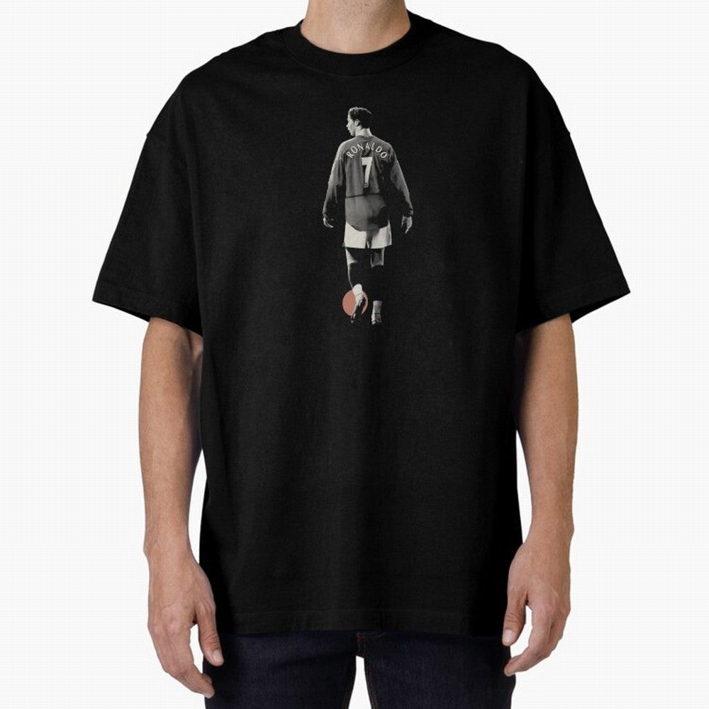 Cristiano Ronaldo CR7 Minimalist Oversized T-Shirt Bring Legendary Rivalry Energy to the FIFA World Cup 2026 Journey through Messi Highlights, Brazil, Portugal and Argentina Pride, Goal Celebration Energy, Supporter Heritage, Football Icons and