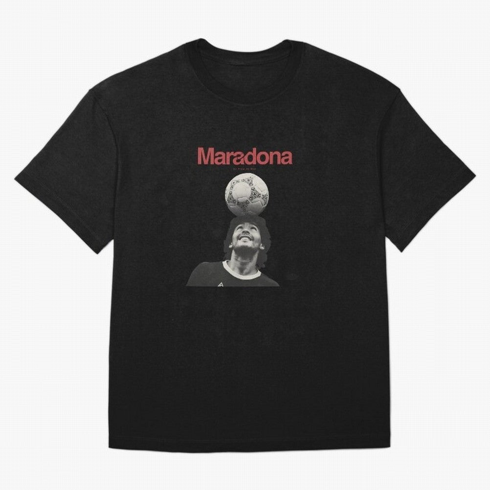 Diego Maradona Minimalist Oversized T-Shirt Cheer through Every Moment of Global Football Passion for FIFA World Cup 2026, Celebrating Neymar, Haaland and Cristiano Ronaldo, England and Germany, Global Supporter Spirit, Legendary Goals, National