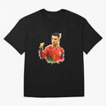 CR7 Cristiano Ronaldo potrait a powerful moment artwork Oversized T-Shirt Bring FIFA World Cup 2026 Built around Neymar, Haaland and Cristiano Ronaldo, Portugal Energy, Supporter Pride, Iconic Celebrations, Legendary Names and Global Match Day