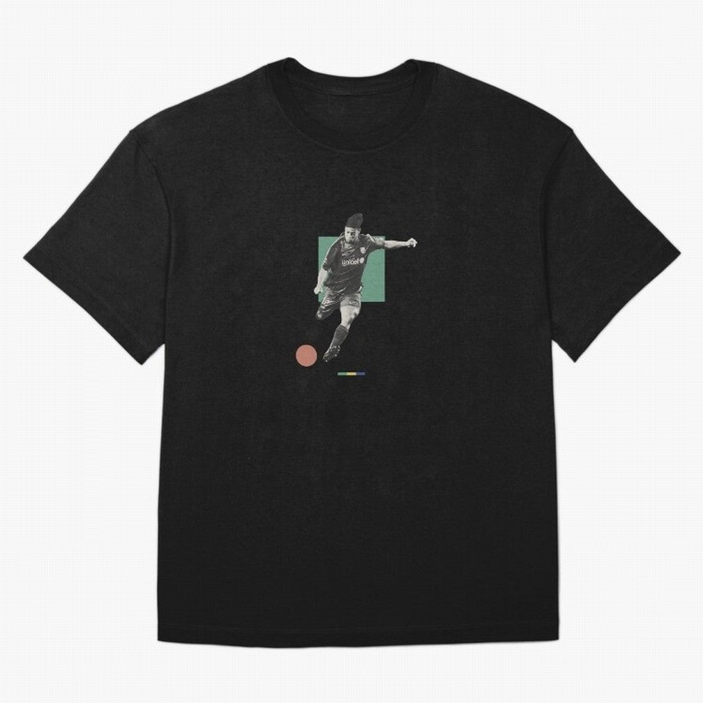 Ronaldinho Minimalist Oversized T-Shirt Bring Legendary Rivalry Energy to Global Football Passion for FIFA World Cup 2026 USA Canada Mexico, Celebrating CR7 and Messi, Spain, Sports Nostalgia, International Competition, Famous Players and