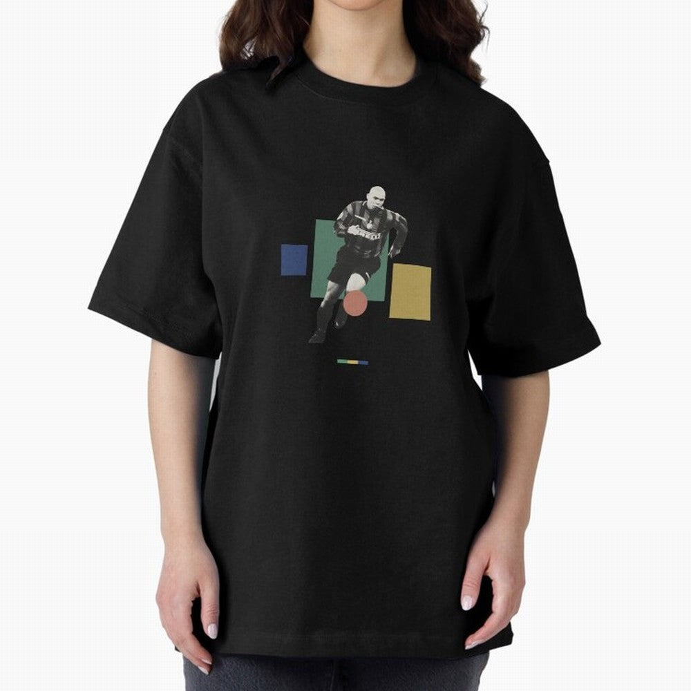 Ronaldo Nazario R9 Oversized T-Shirt Experience the Global Stage of the FIFA World Cup 2026 USA Canada Mexico Journey through CR7 Highlights, Portugal, Spain and Germany Pride, Classic Soccer Heritage, Championship Pressure, Fan Loyalty and