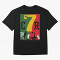 Portugal The Goat CR 7 World Cup 2026 Oversized T-Shirt Bring World Football Passion into the FIFA World Cup 2026 Journey through Haaland Highlights, Netherlands Pride, Goal Celebration Energy, Supporter Heritage, Football Icons and Worldwide