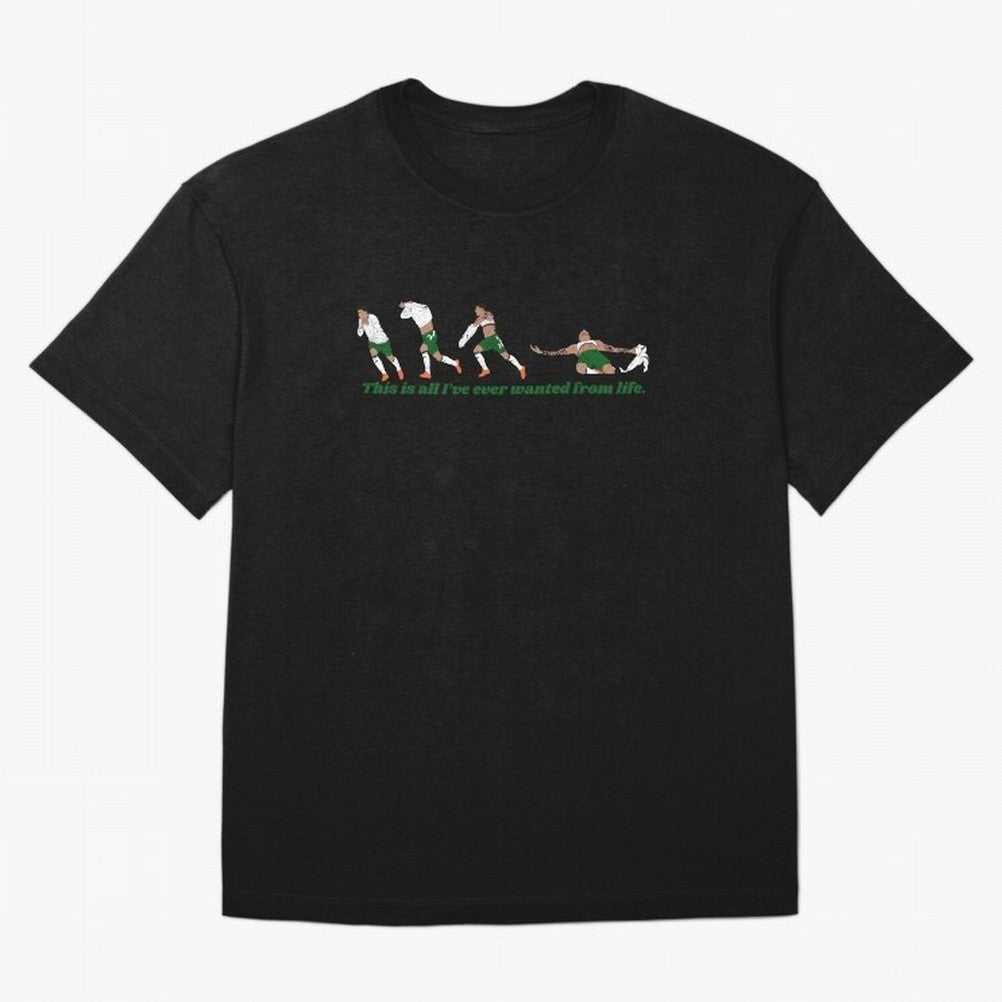 Troy Parrott Ireland Hat Trick Goal Celebration Minimalist Oversized T-Shirt Make Your Look Match FIFA World Cup 2026 Group Stage Spirit, Centered on Germany, Haaland and Mbappe, Retro Football Energy, Iconic Rivalries, Trophy Chase Drama and