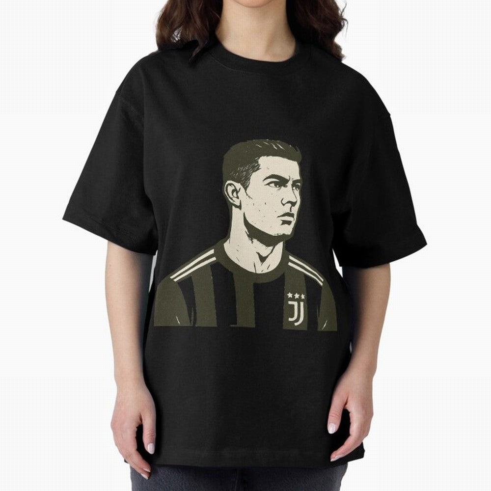 Cristiano Ronaldo Oversized T-Shirt Show Support during FIFA World Cup 2026 Driven by Mbappe, England and Germany Energy, Game Day Rituals, Football Legends, Country Pride and the Road to the Final; Made for Die Hard Supporters, Soccer Lovers, Game