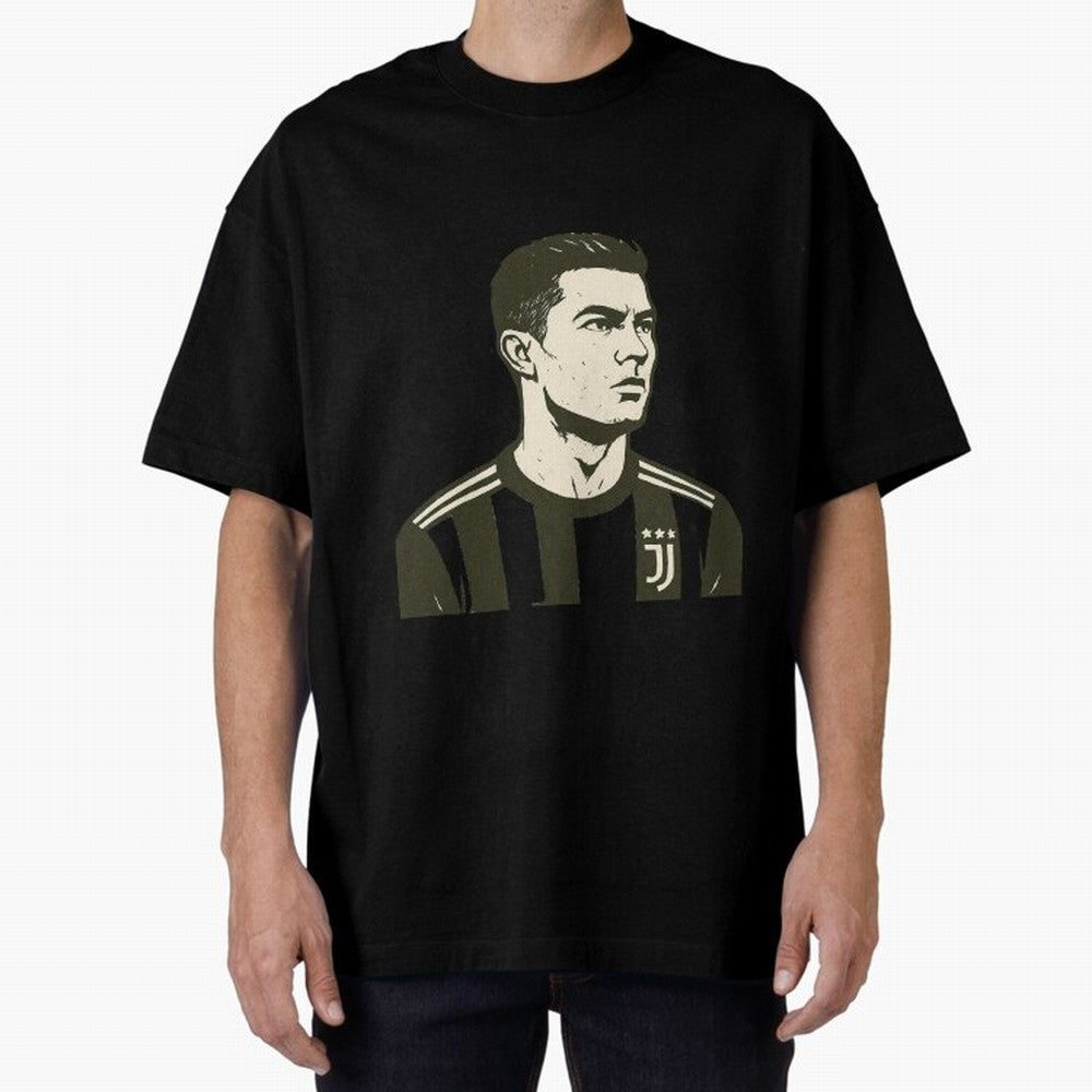 Cristiano Ronaldo Oversized T-Shirt Show Support during FIFA World Cup 2026 Driven by Mbappe, England and Germany Energy, Game Day Rituals, Football Legends, Country Pride and the Road to the Final; Made for Die Hard Supporters, Soccer Lovers, Game