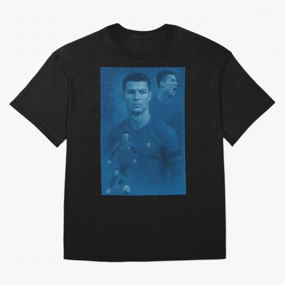 Blue Soccer Oversized T-Shirt Follow Match Day Hype around FIFA World Cup 2026, Haaland and Mbappe, Spain and Netherlands, Stadium Chants, National Pride, Trophy Dreams and Unforgettable Football Memories; Perfect for Supporters Who Want Bold