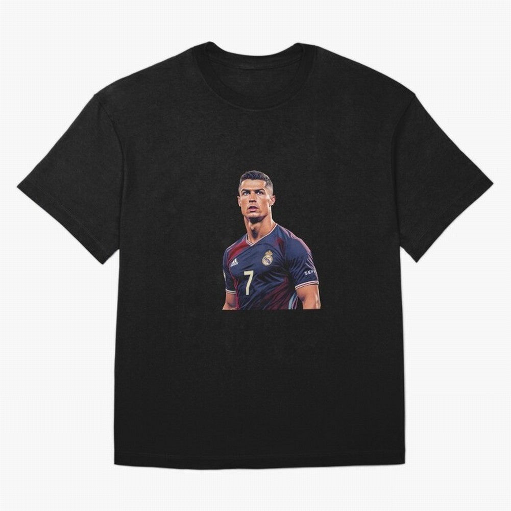 CR7 Siuuu Oversized T-Shirt Capture Stadium Memories from Match Day Hype around FIFA World Cup 2026 Group Stage, Messi, CR7 and Mbappe, Germany, Global Supporter Spirit, Legendary Goals, National Colors and Tournament Celebration; Great for