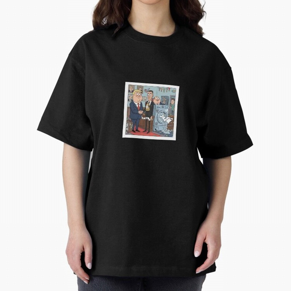 Ronaldo at White House Dinner Oversized T-Shirt Carry the Colors and Pride of Global Football Passion for FIFA World Cup 2026 USA Canada Mexico, Centered on Haaland, Germany, Football Festival Excitement, Trophy Ambitions, Country Rivalries and