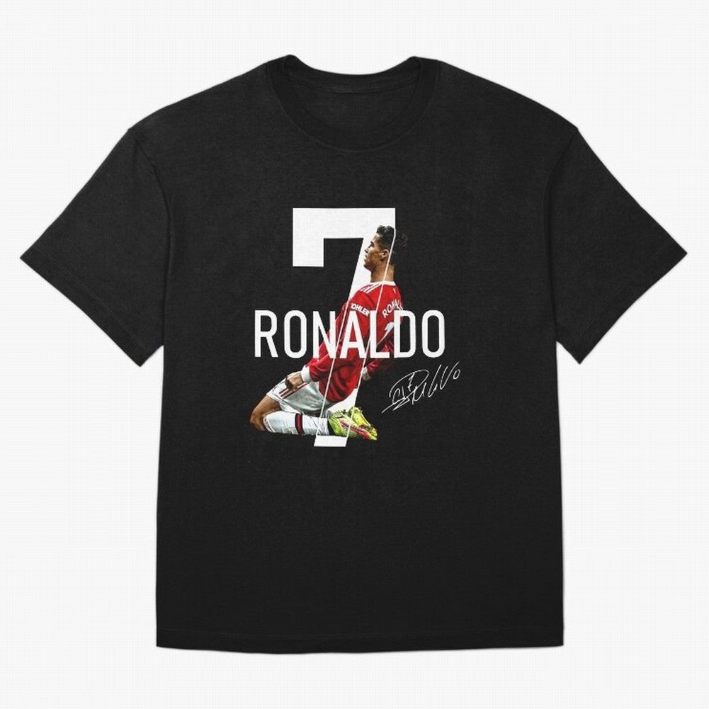 Cristiano Ronaldo - CR7 Oversized T-Shirt Celebrate the Magic of the FIFA World Cup 2026 Journey through Messi and Cristiano Ronaldo Highlights, Brazil Pride, Goal Celebration Energy, Supporter Heritage, Football Icons and Worldwide Tournament Joy;