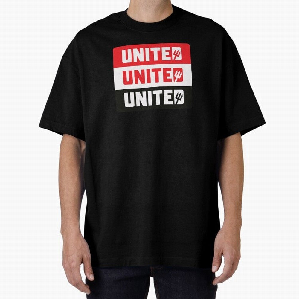 Manchester United United United Oversized T-Shirt Honor the Beautiful Game during the FIFA World Cup 2026 Group Stage Journey through Neymar, Haaland and Cristiano Ronaldo Highlights, Argentina and Brazil Pride, Stadium Memories, Football Loyalty,