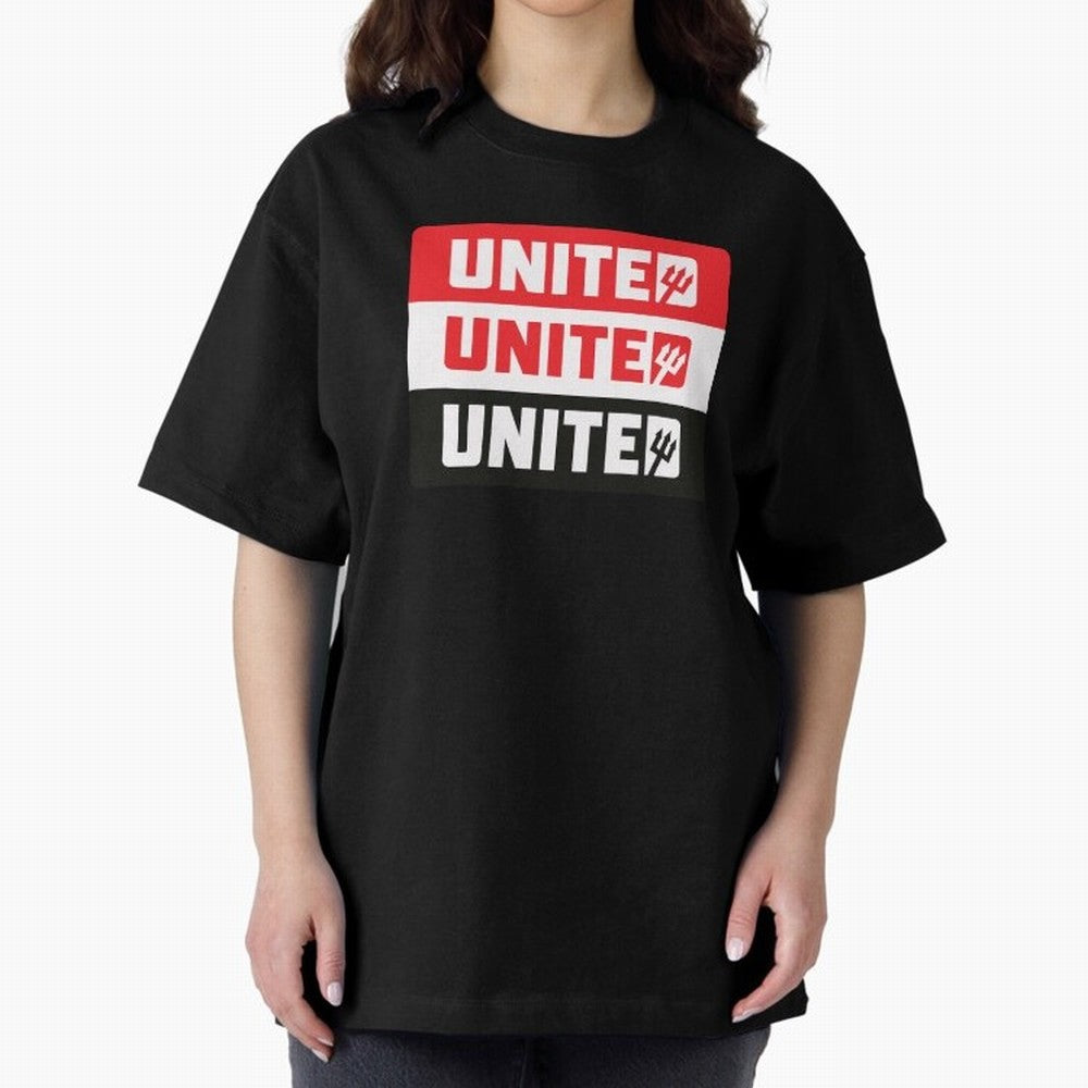 Manchester United United United Oversized T-Shirt Honor the Beautiful Game during the FIFA World Cup 2026 Group Stage Journey through Neymar, Haaland and Cristiano Ronaldo Highlights, Argentina and Brazil Pride, Stadium Memories, Football Loyalty,