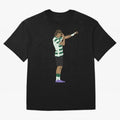 Ricardo Mangas Sporting Goal Celebration Minimalist Oversized T-Shirt Turn Football Passion into Match Day Hype around FIFA World Cup 2026, Haaland, England, Worldwide Fan Energy, Dramatic Goals, Stadium Lights and Championship Celebrations; Great