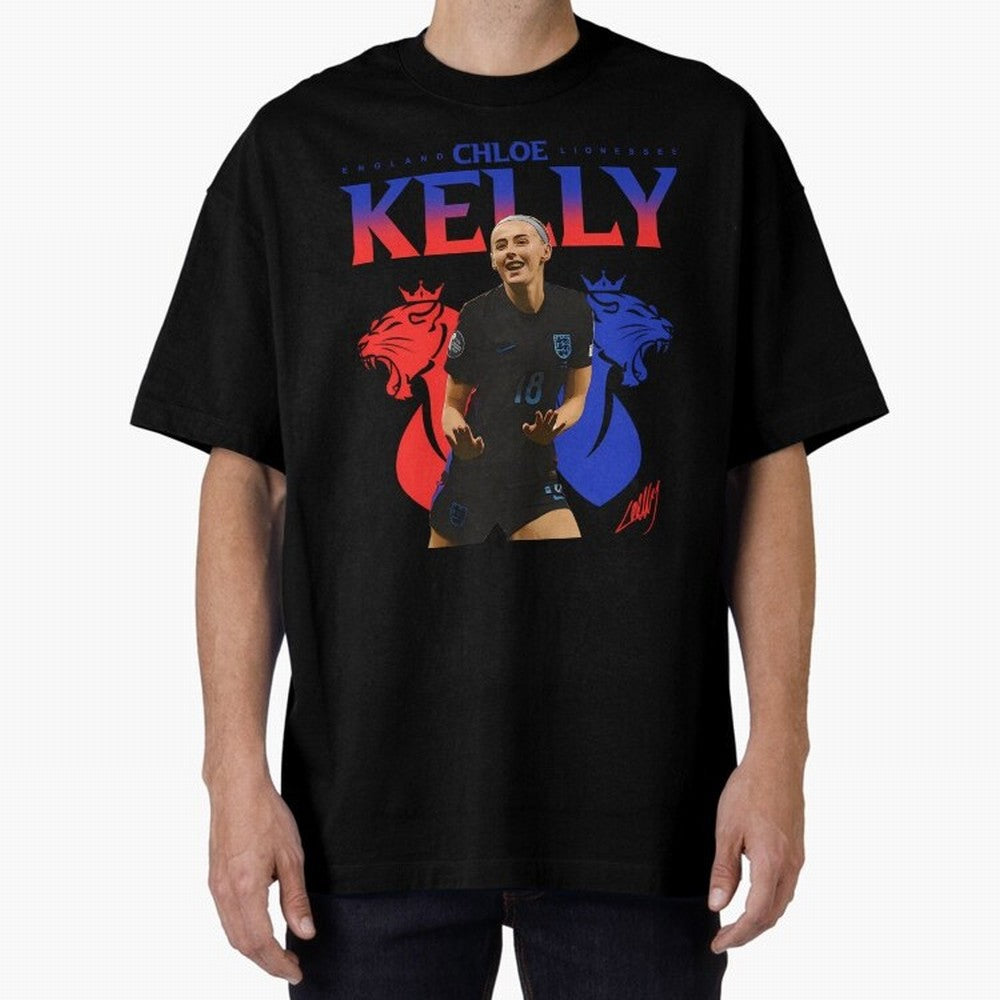 Chloe Kelly Oversized T-Shirt Carry National Pride through FIFA World Cup 2026 USA Canada Mexico Celebrating Neymar, Haaland and Cristiano Ronaldo, England, France and Netherlands Energy, Fan Favorite Moments, National Team Passion, Big Match Drama