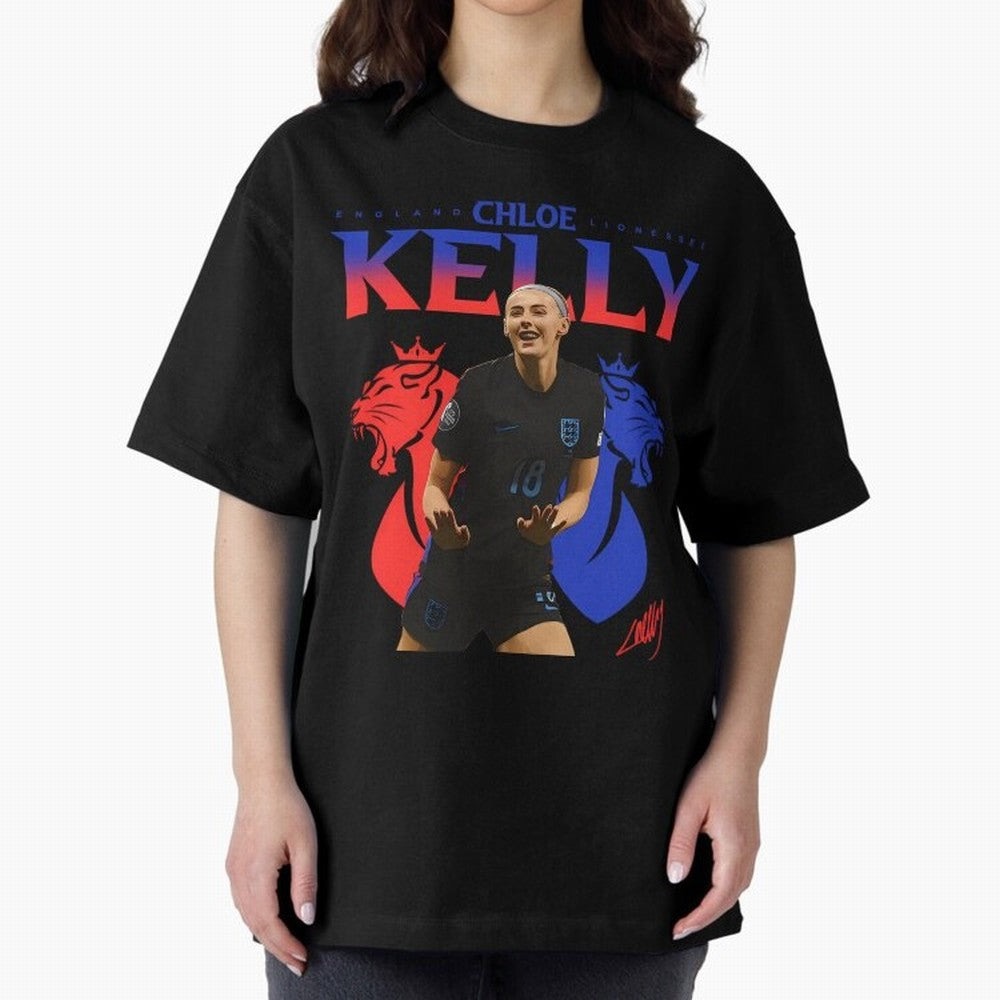 Chloe Kelly Oversized T-Shirt Carry National Pride through FIFA World Cup 2026 USA Canada Mexico Celebrating Neymar, Haaland and Cristiano Ronaldo, England, France and Netherlands Energy, Fan Favorite Moments, National Team Passion, Big Match Drama