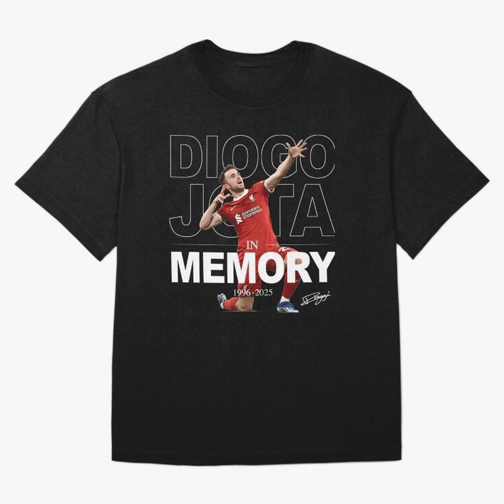 Diogo Jota In Memory Oversized T-Shirt Celebrate Football Heritage in the FIFA World Cup 2026 Journey through Messi, CR7 and Mbappe Highlights, England, France and Netherlands Pride, Match Day Excitement, Supporter Culture, Golden Goals and Global