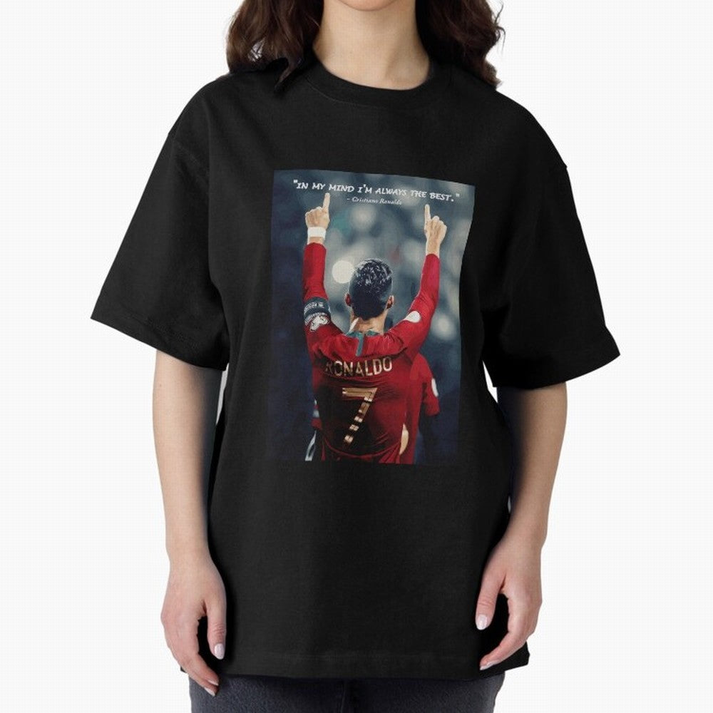 Cristiano Ronaldo Oversized T-Shirt Fuel the Hype around the FIFA World Cup 2026 Group Stage Journey through Cristiano Ronaldo Highlights, Spain Pride, Retro Football Energy, Iconic Rivalries, Trophy Chase Drama and Stadium Atmosphere; Great for