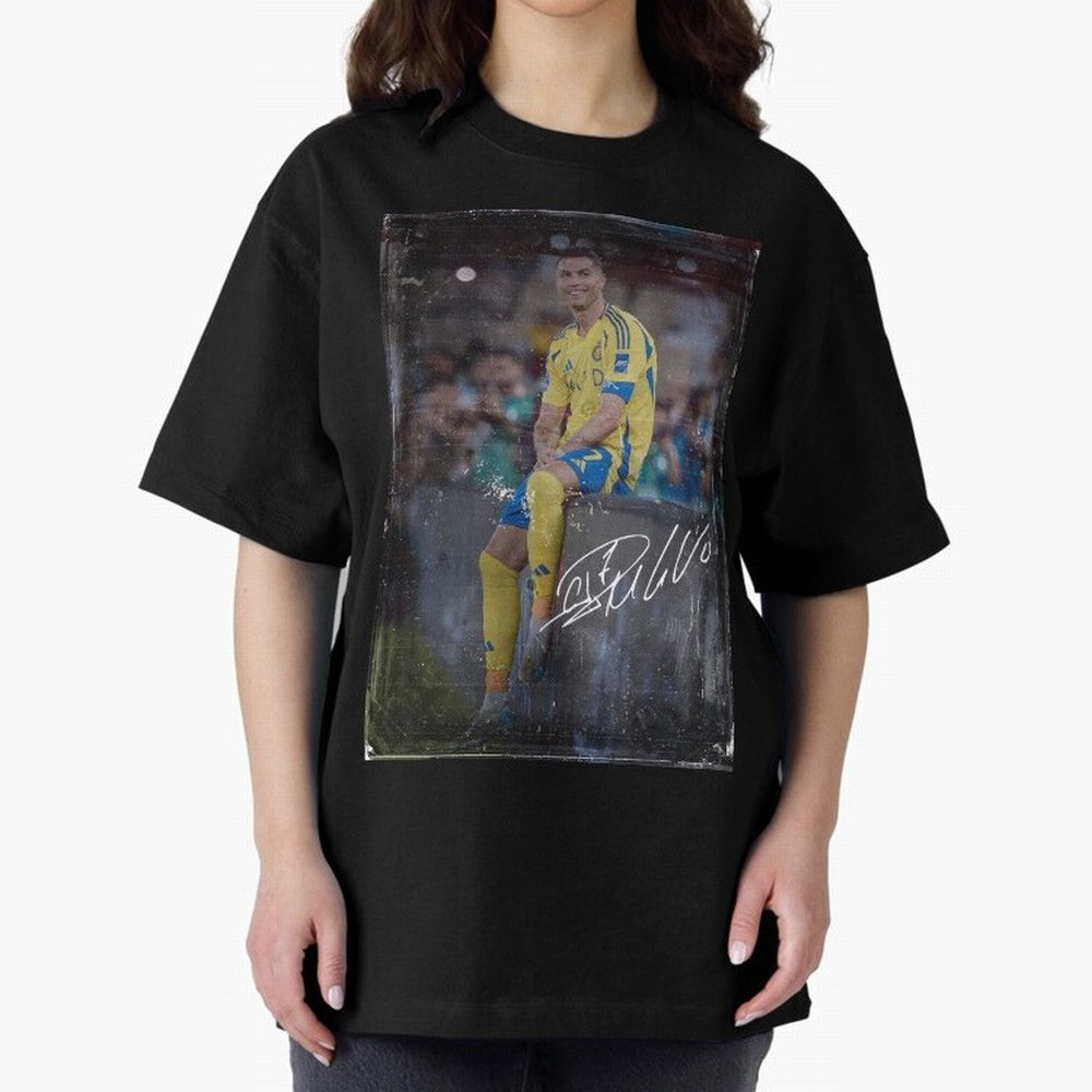 Cristiano Ronaldo Oversized T-Shirt Remember the FIFA World Cup 2026 Journey through CR7 and Messi Highlights, Argentina and Brazil Pride, Stadium Memories, Football Loyalty, International Chants and Championship Tradition; Ideal for Passionate