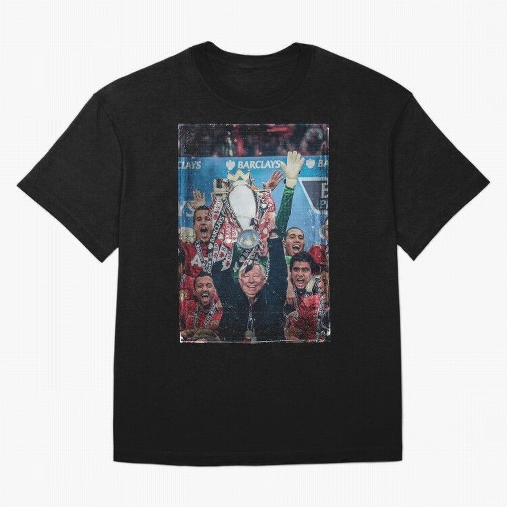 Sir Alex Ferguson Vintage Oversized T-Shirt Honor Match Day Hype around FIFA World Cup 2026 Group Stage, Haaland, France and Portugal, Fan Favorite Moments, National Team Passion, Big Match Drama and Soccer History; Ideal for Football Dads,
