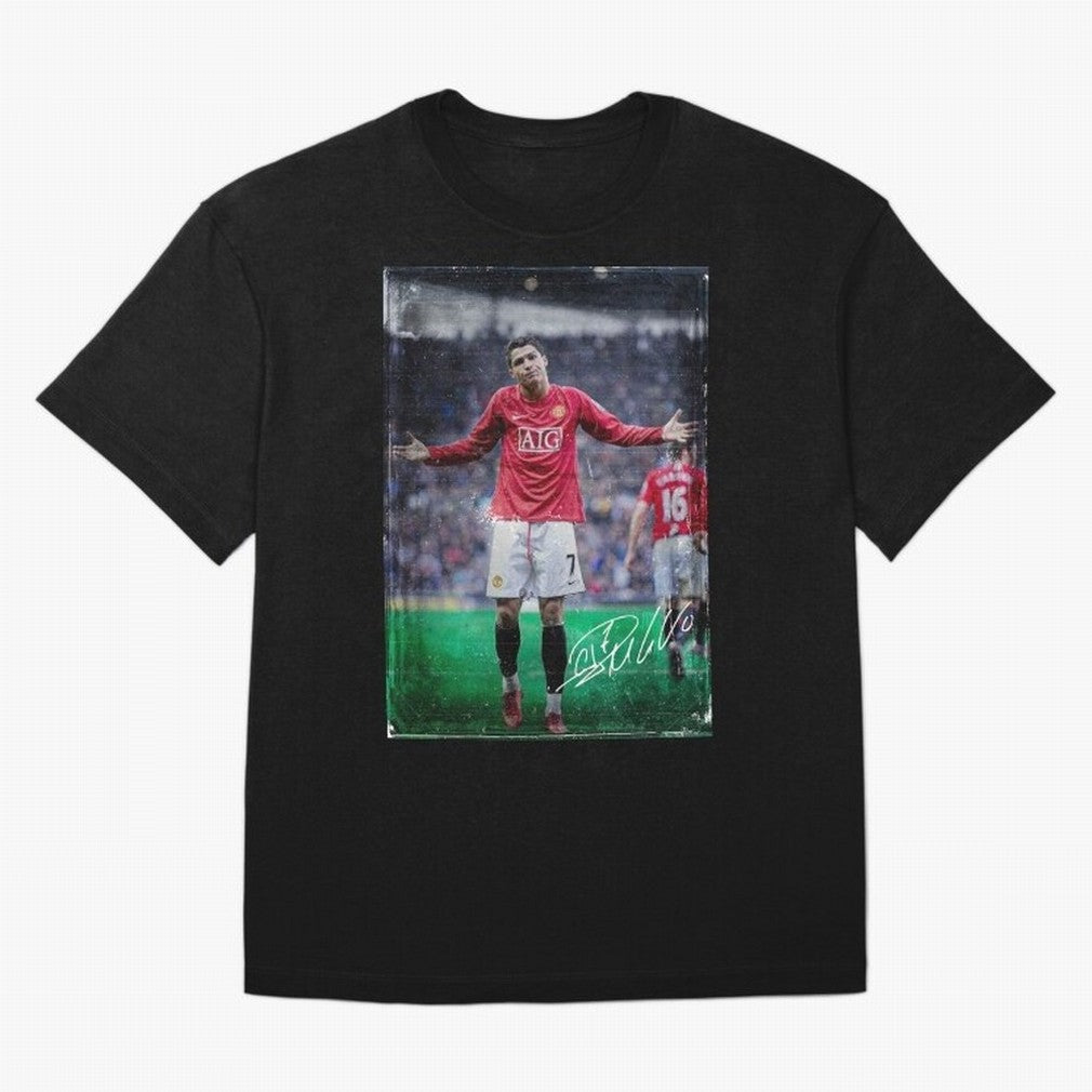 Cristiano Ronaldo Oversized T-Shirt Celebrate the Magic of Match Day Hype around FIFA World Cup 2026, Messi and Cristiano Ronaldo, Brazil, Football History, Final Match Energy, Crowd Noise and Once in a Lifetime Moments; Perfect for Fans,