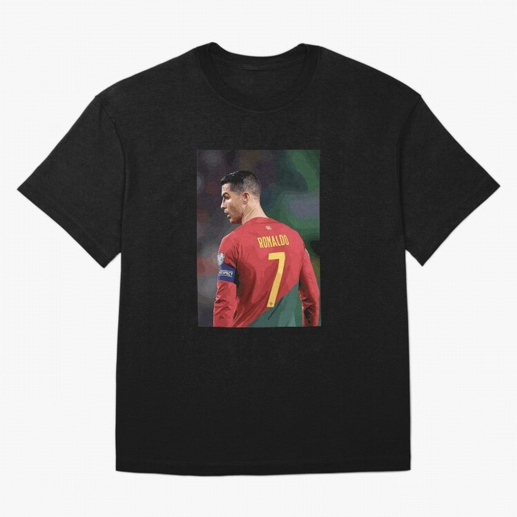 Cristiano Ronaldo Oversized T-Shirt Step into Global Football Passion for FIFA World Cup 2026 Group Stage, Built around Messi, CR7 and Mbappe, Brazil, Portugal and Argentina, Sports Nostalgia, International Competition, Famous Players and