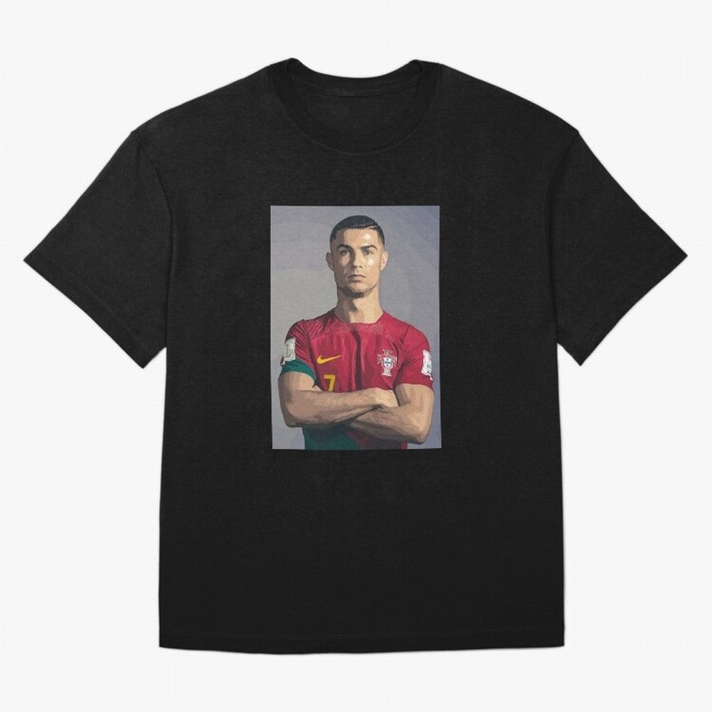 Cristiano Ronaldo Oversized T-Shirt Bring a Champion Mindset to FIFA World Cup 2026 Group Stage Made for Cristiano Ronaldo, England Energy, Classic Soccer Heritage, Championship Pressure, Fan Loyalty and International Pride; Built for Supporters