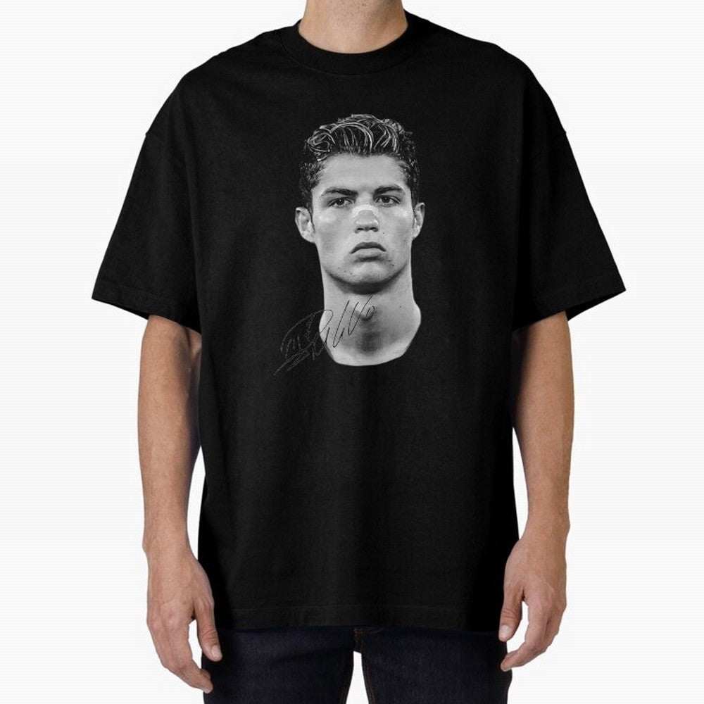Cr7 - Streetwear Clothing Oversized T-Shirt Show Fan Pride Across FIFA World Cup 2026 for Fans of Cristiano Ronaldo, Haaland and CR7 and France, Bringing Champion Mindset, Group Stage Buzz, Knockout Tension and Passionate Fan Culture; Perfect for