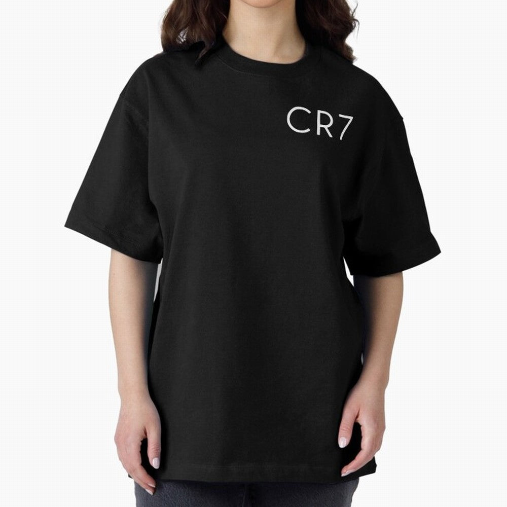 CR7 ¨C Football Legend Design Oversized T-Shirt Experience the Global Stage of FIFA World Cup 2026 Group Stage for Fans of Cristiano Ronaldo, Haaland and CR7 and Argentina and Brazil, Bringing Retro Football Energy, Iconic Rivalries, Trophy Chase