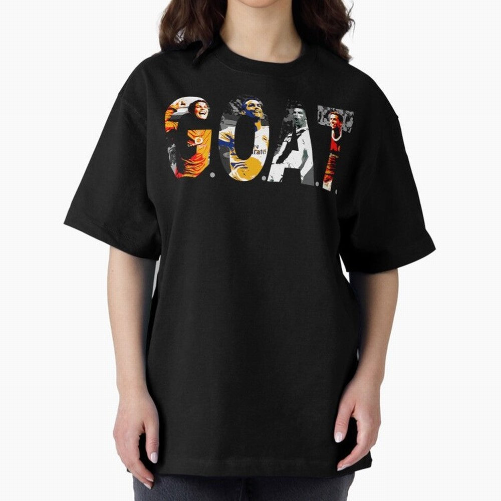 Cristiano Ronaldo Oversized T-Shirt Make Game Day About Match Day Hype around FIFA World Cup 2026 Group Stage, Haaland, Portugal, Spain and Germany, Supporter Pride, Iconic Celebrations, Legendary Names and Global Match Day Energy; Created for