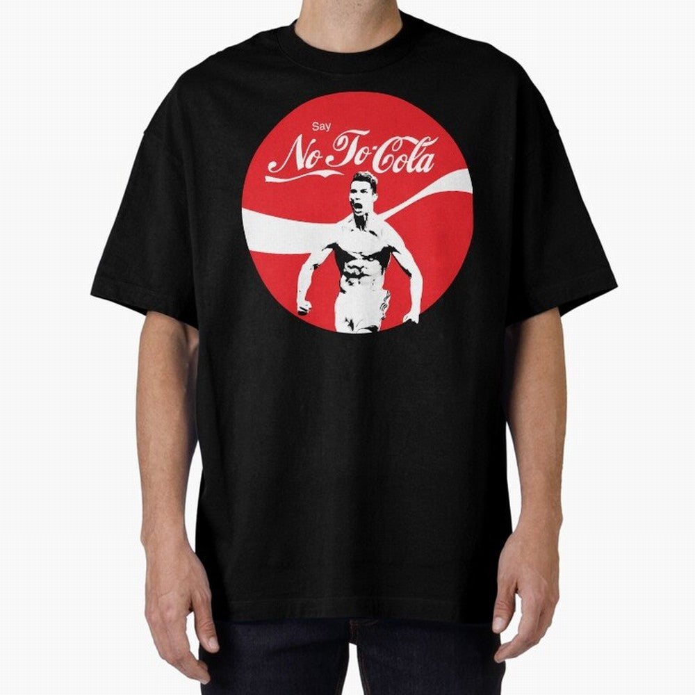Cristiano Ronaldo Say No To Cola Oversized T-Shirt Honor the Football Icons of the FIFA World Cup 2026 Group Stage Journey through Messi, Neymar and Mbappe Highlights, Argentina Pride, Soccer Culture, Superstar Moments, National Team Dreams and