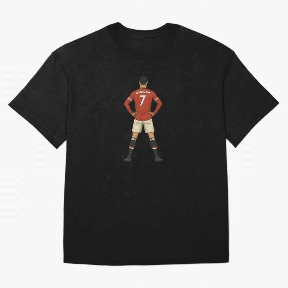 Ronaldo Oversized T-Shirt Keep the Match Day Mood of FIFA World Cup 2026 Group Stage for Fans of Messi and England, France and Netherlands, Bringing Tournament Hype, Historic Matchups, Family Viewing Parties and Global Sports Pride; Great for