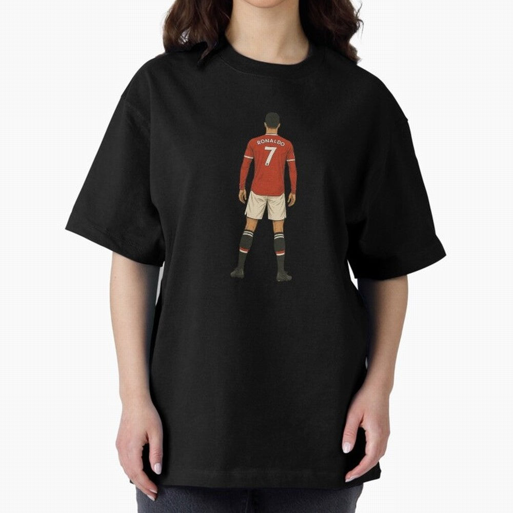 Ronaldo Oversized T-Shirt Make Game Day About FIFA World Cup 2026 Group Stage with CR7, Argentina Energy, Game Day Rituals, Football Legends, Country Pride and the Road to the Final; Great for Watch Parties, Sports Bars, Family Nights, Fan Clubs