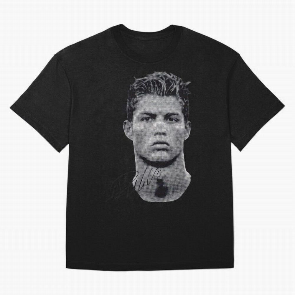 Retro Football Legend Portrait Illustration For Men And Gift For Soccer Fans Oversized T-Shirt Celebrate Classic Football Spirit in Global Football Passion for FIFA World Cup 2026 Group Stage, Centered on Messi, Neymar and Mbappe, Argentina,