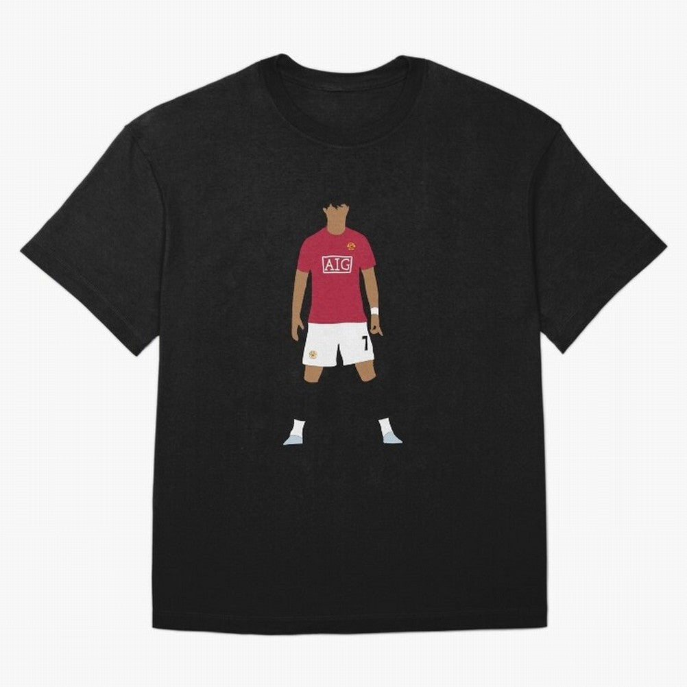 Cristiano Ronaldo Iconic Stance Fan Art Oversized T-Shirt Carry National Pride through Match Day Hype around FIFA World Cup 2026 Group Stage, Messi, Neymar and Mbappe, France and Portugal, Stadium Memories, Football Loyalty, International Chants