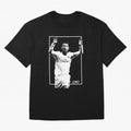 Cristiano Ronaldo CR7 in Black and White Design Oversized T-Shirt Support Iconic Players in FIFA World Cup 2026 Group Stage for Fans of Cristiano Ronaldo, Haaland and CR7 and Spain, Bringing Fan Favorite Moments, National Team Passion, Big Match