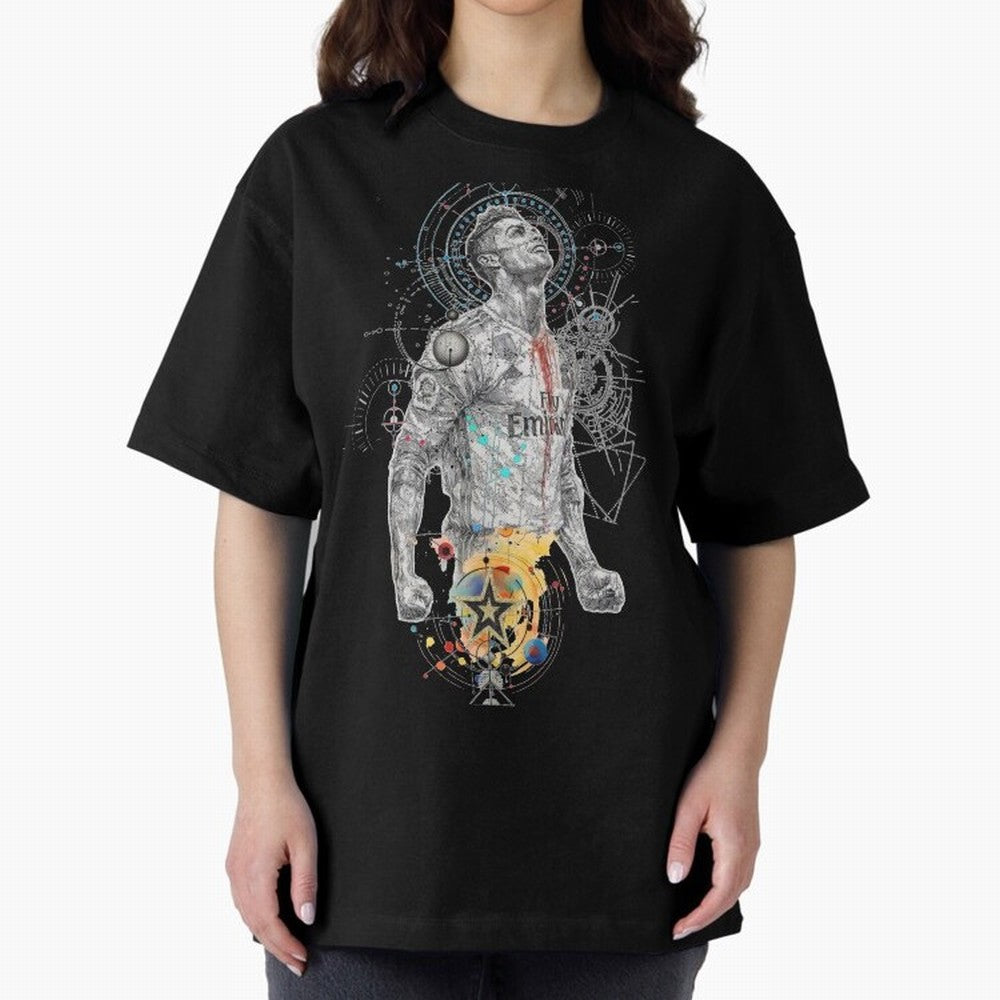 Cristiano Ronaldo Football Playmaker Oversized T-Shirt Honor the Beautiful Game during FIFA World Cup 2026 Spirit, Made for Argentina and Brazil, Messi and Cristiano Ronaldo, Match Day Excitement, Supporter Culture, Golden Goals and Global Football