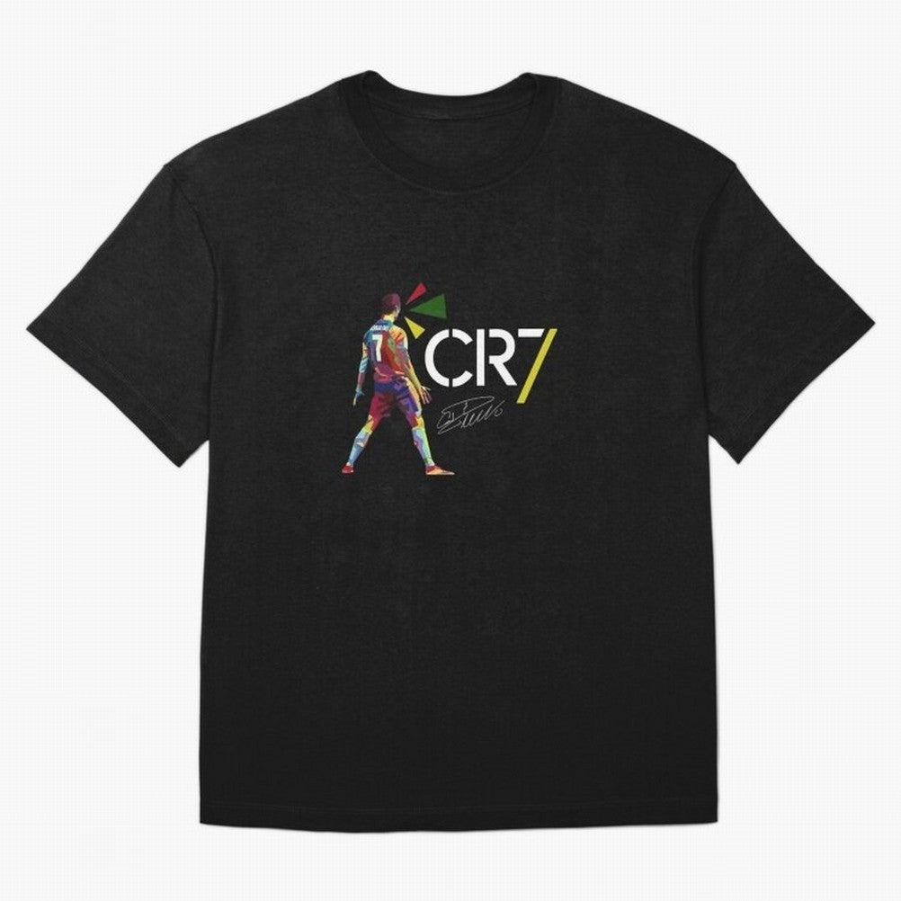 Cr7 Cristiano Ronaldo Signature Classic Oversized T-Shirt Spotlight FIFA World Cup 2026 USA Canada Mexico Inspired by Cristiano Ronaldo, Haaland and CR7, Spain Energy, Fan Favorite Moments, National Team Passion, Big Match Drama and Soccer History;