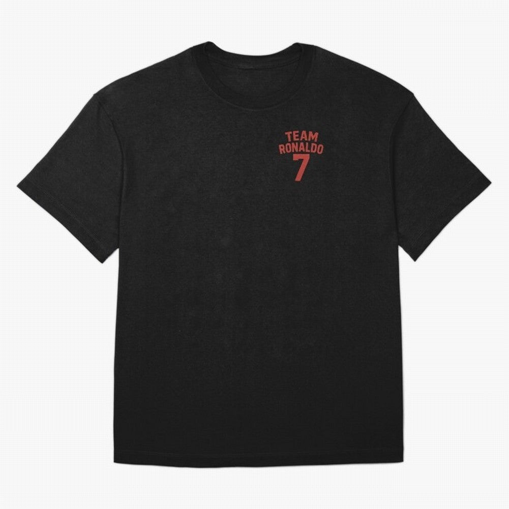 Team Ronaldo | CR7 team | For Fans Oversized T-Shirt Celebrate Football Heritage in Global Football Passion for FIFA World Cup 2026 USA Canada Mexico, with Cristiano Ronaldo, Haaland and CR7, Spain, Worldwide Fan Energy, Dramatic Goals, Stadium