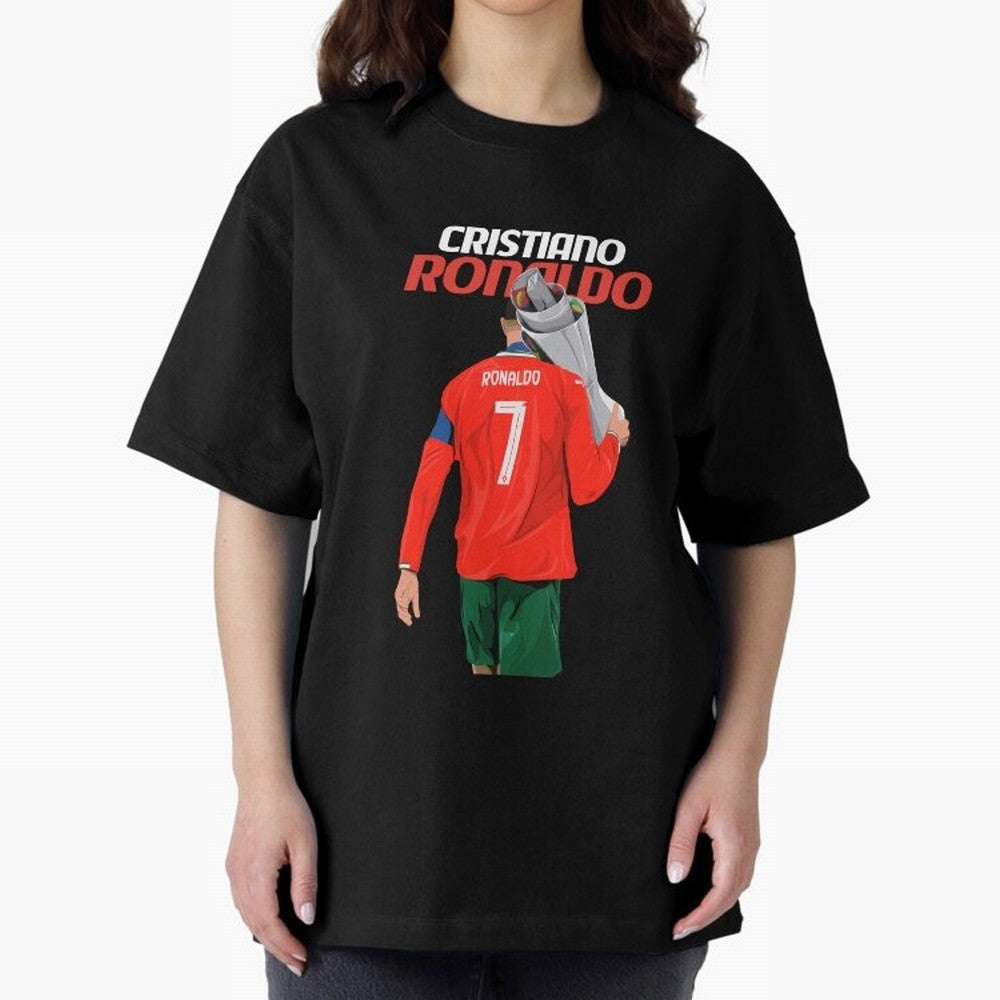 Cristiano Ronaldo Win Oversized T-Shirt Carry the Colors and Pride of FIFA World Cup 2026 Group Stage Inspired by Cristiano Ronaldo, Haaland and CR7, England and Germany Energy, Football History, Final Match Energy, Crowd Noise and Once in a