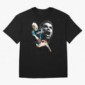 Cristiano Ronaldo Oversized T-Shirt Bring a Vintage Feel to the FIFA World Cup 2026 Journey through Messi Highlights, Netherlands Pride, Sports Nostalgia, International Competition, Famous Players and Unforgettable Victories; Great for Supporters