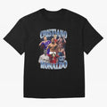 CR7 Oversized T-Shirt Create the FIFA World Cup 2026 Group Stage Journey through CR7 Highlights, Portugal Pride, Tournament Hype, Historic Matchups, Family Viewing Parties and Global Sports Pride; Perfect for Fans, Collectors, Family Gatherings,