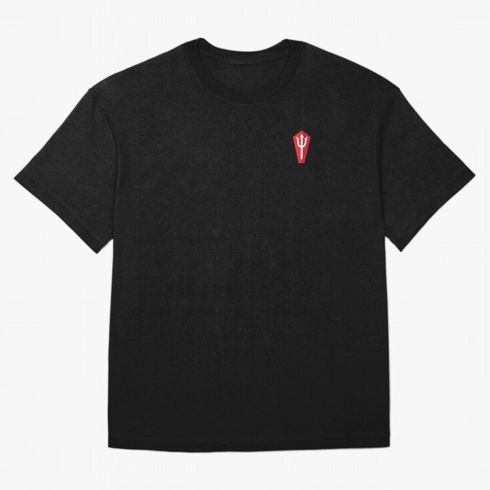 Manchester United Trident Oversized T-Shirt Show Championship Spirit for FIFA World Cup 2026 USA Canada Mexico Spirit, Highlighting Portugal, Neymar, Haaland and Cristiano Ronaldo, Sports Nostalgia, International Competition, Famous Players and