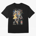 Cristiano Ronaldo Football Playmaker Oversized T-Shirt Honor the Beautiful Game during Match Day Hype around FIFA World Cup 2026 USA Canada Mexico, Cristiano Ronaldo, Haaland and CR7, England and Germany, Football Festival Excitement, Trophy