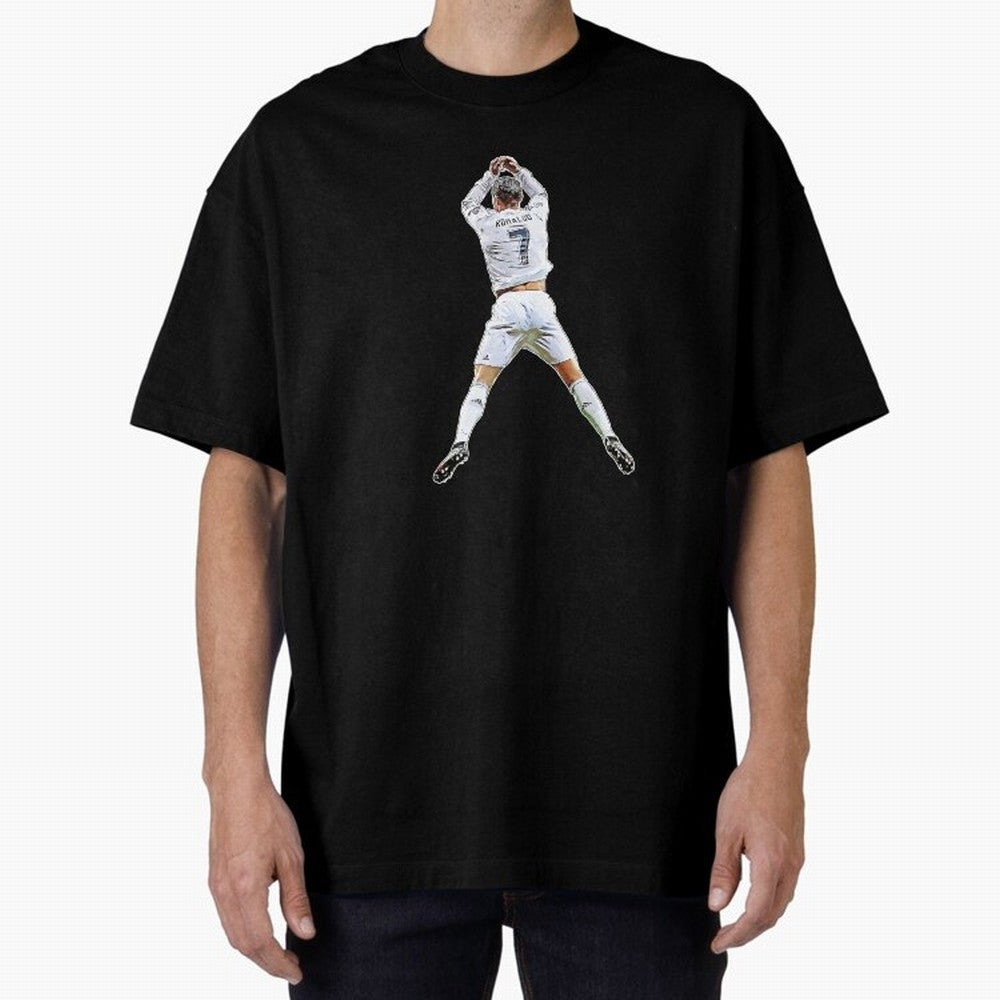 Siuuuu Oversized T-Shirt Bring Bold Fan Energy to FIFA World Cup 2026 Group Stage Spirit, Centered on Argentina, France and Brazil, Messi and Cristiano Ronaldo, Vintage Soccer Flavor, Modern Football Stars, National Flags and Final Night Emotion;
