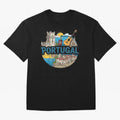 PORTUGAL Oversized T-Shirt Honor Football Greatness during Global Football Passion for FIFA World Cup 2026 Group Stage, Inspired by Mbappe, France and Portugal, Worldwide Fan Energy, Dramatic Goals, Stadium Lights and Championship Celebrations;