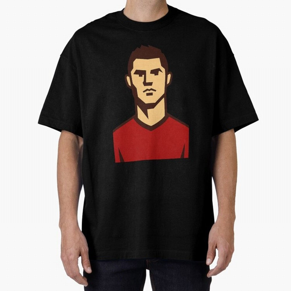 cristiano 2 Oversized T-Shirt Celebrate Fan Favorites in FIFA World Cup 2026 USA Canada Mexico Driven by Messi, Neymar and Mbappe, England, France and Netherlands Energy, Championship Spirit, Famous Goals, Roaring Crowds and International Football