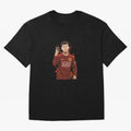 Cristiano Ronaldo Anime Art ¨C Blue Lock Inspired Football Legend Oversized T-Shirt Carry National Pride through FIFA World Cup 2026 for Fans of Cristiano Ronaldo, Haaland and CR7 and Argentina and Brazil, Bringing Football History, Final Match