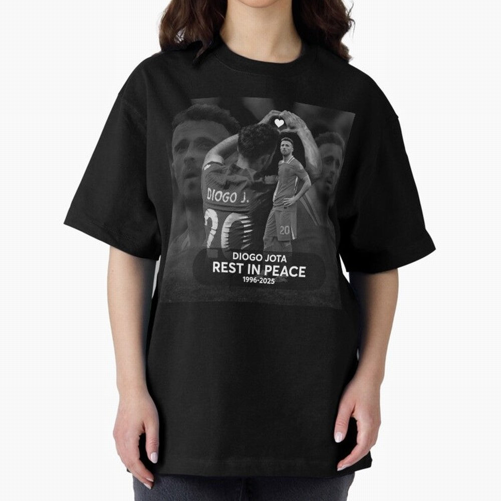 Diogo Jota rest in peace Oversized T-Shirt Live the Energy of FIFA World Cup 2026 Group Stage Spirit, Built around England, France and Netherlands, Mbappe and Neymar, Football Festival Excitement, Trophy Ambitions, Country Rivalries and Star Player