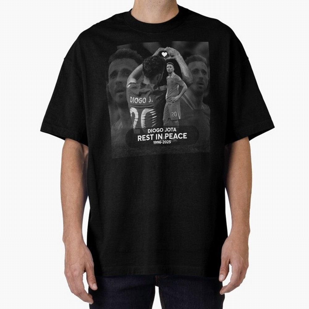 Diogo Jota rest in peace Oversized T-Shirt Live the Energy of FIFA World Cup 2026 Group Stage Spirit, Built around England, France and Netherlands, Mbappe and Neymar, Football Festival Excitement, Trophy Ambitions, Country Rivalries and Star Player