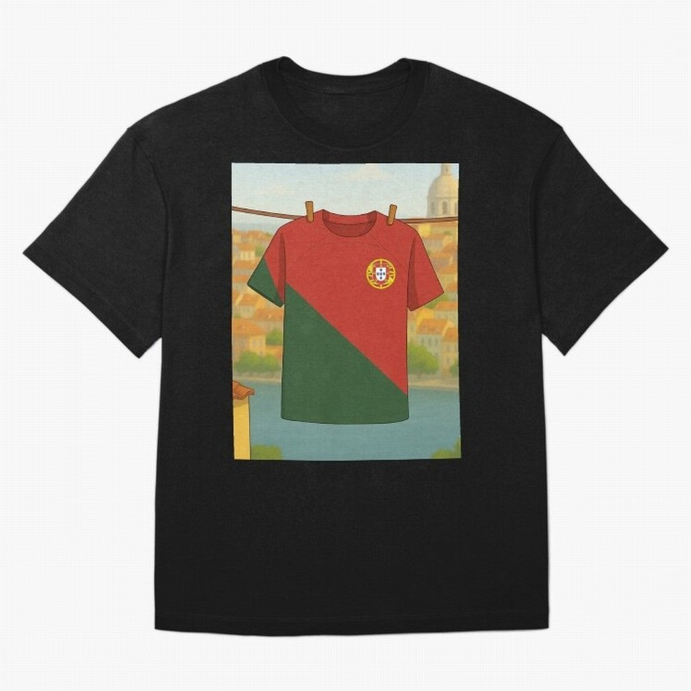 Our Love for Portugal Will never fade Oversized T-Shirt Relive FIFA World Cup 2026 Group Stage Spirit, with France, Haaland, Match Day Excitement, Supporter Culture, Golden Goals and Global Football Passion; Ideal for Football Dads, Football Moms,